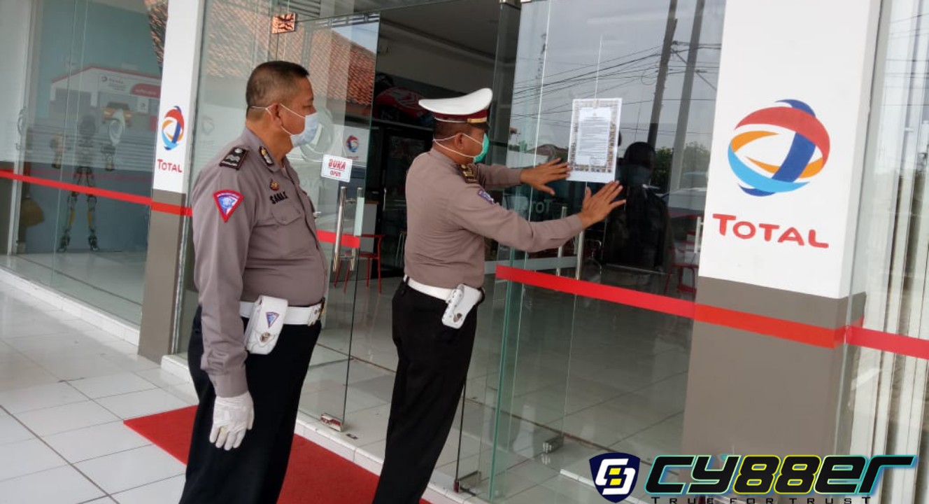 Sat Lantas Polres Indramayu Himbau Masyarakat Agar Tidak Panik Menghadapi Wabah Virus Corona