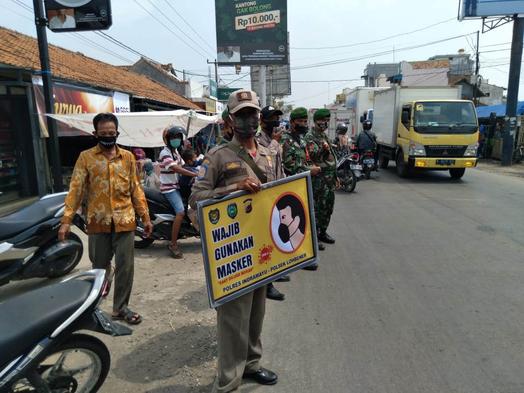 Polsek Lohbener Bersama Muspika, Giat Ops Aman Nusa II