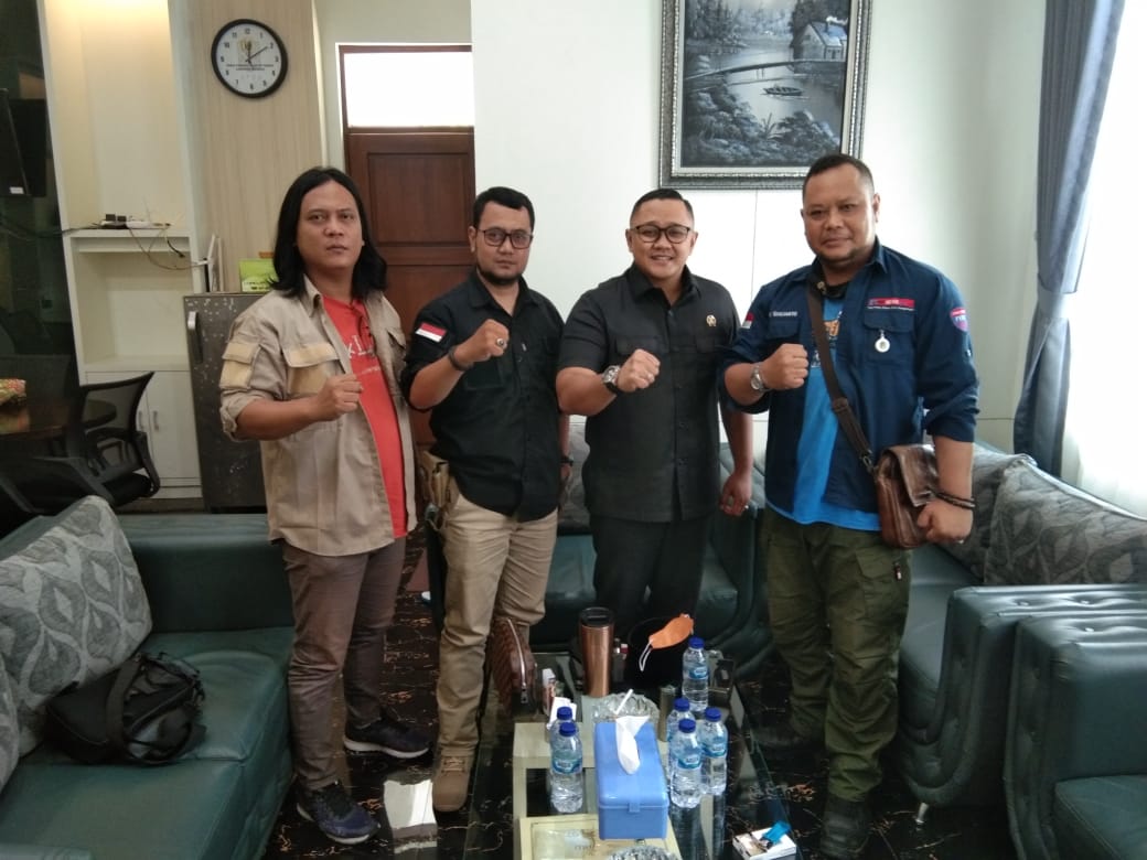 Pengurus PSN lakukan kunjungan ke Gedung DPRD  Kabupaten Sukabumi