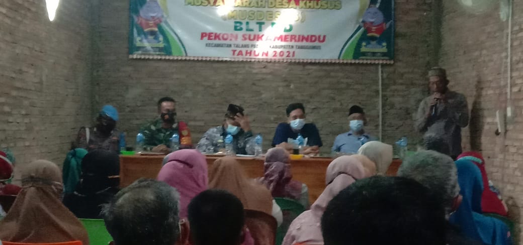 Pemerintah Pekon Suka Merindu Gelar Musyawarah Desa Khusus 