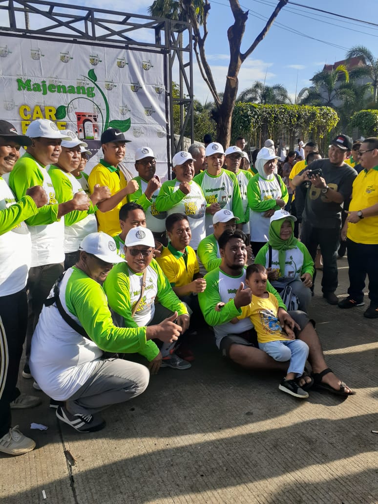 Ribuan Masyarakat Majenang Ikuti Car Free Day 
