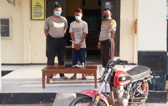 Lakukan Curat di Rumah Kakek Berumur 82 Tahun, Seorang Pemuda Ditangkap Polsek Rawa Pitu