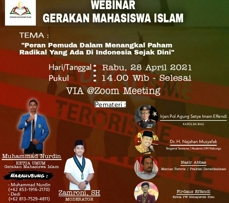 Deden GMI : Yang Keren Itu Bukan Pemuda yang Banyak Gaya, Tetapi Pemuda yang Banyak Karya Menjaga NKRI dari Paham Radikalisme