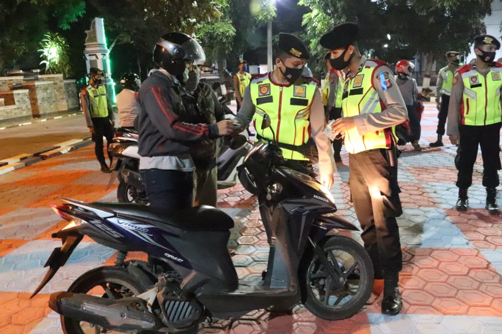 Polres Purwakarta Gelar Operasi Patuh Lodaya Jaring 30 Motor, 10 SIM Dan 42 STNK