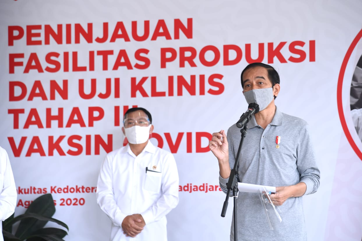 Presiden Jokowi Optimistis Vaksin Covid-19 Segera Ditemukan