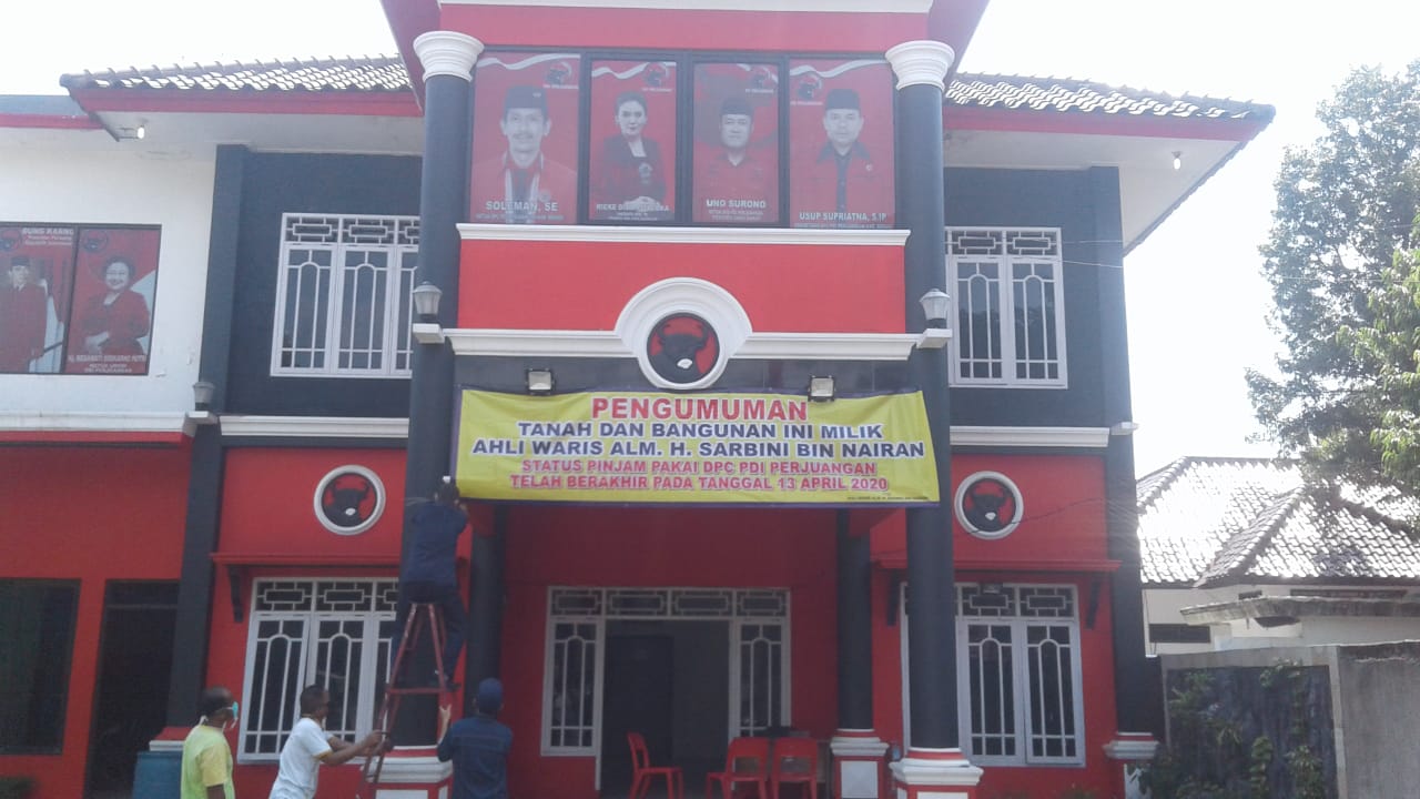Buntut Penyegelan Kantor PDIP, Berujung Aksi Saling Lapor