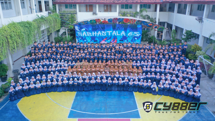 SMPN 1 Cilegon Gelar Tasyakuran Kelulusan Angkatan 65, Nabastala Siap Terbang Tinggi