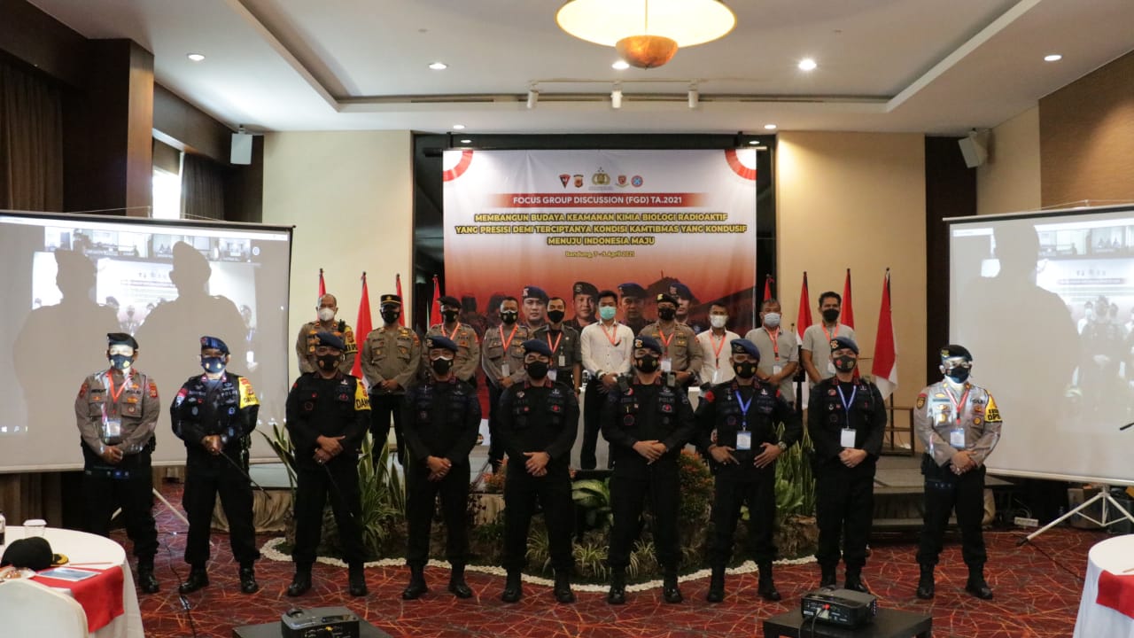 Sat Brimob Polda Jabar Ikuti FGD Satuan KBR Pasukan Gegana