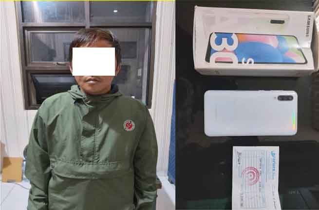 Rampas HP, RB Diringkus Sat Reskrim Polres Sumedang 