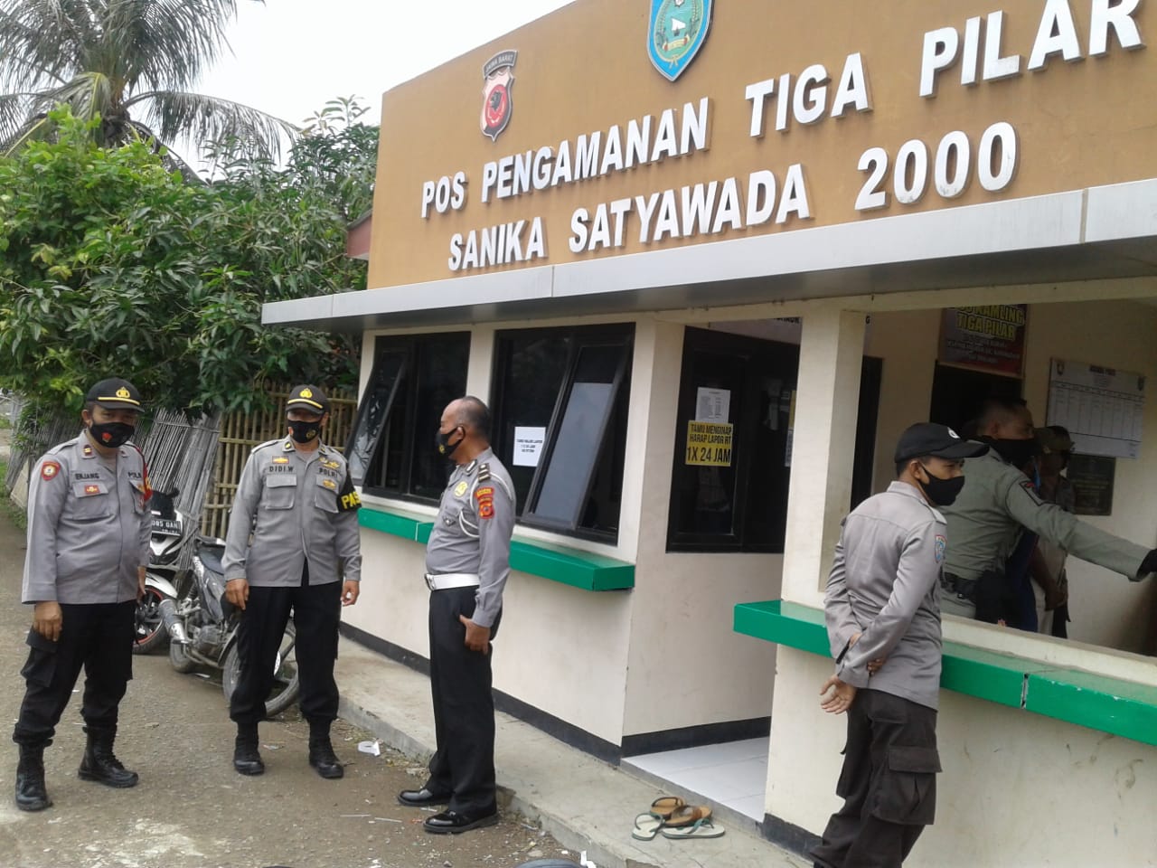 Polres Indramayu Ikut Perlombaan Pos Kamling Tingkat Polda Jabar