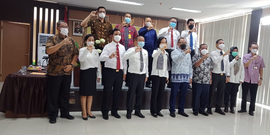 Penandatanganan Kerjasama Pemkot Cilegon dengan Kejari kota Cilegon