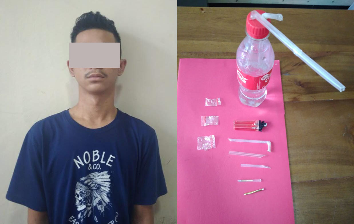 Bawa Narkoba AA Diringkus Tim Opsnal Polsek Natar.