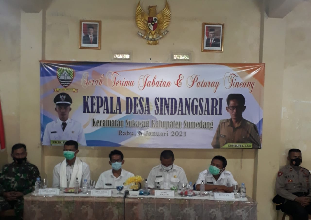 Sertijab Dua Kepala Desa di Kecamatan Sukasari Sumedang Periode 2020-2026      