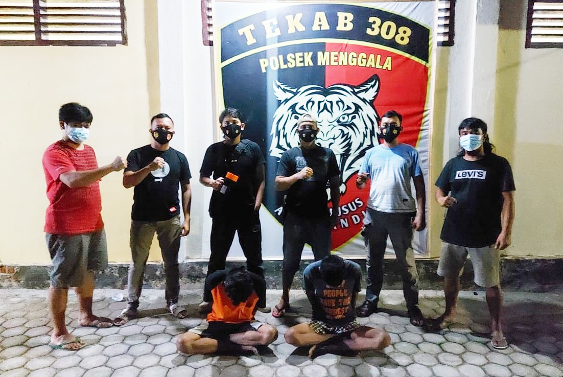 Polsek Menggala Tangkap Dua Pelaku Curat yang Beraksi di Ponpes
