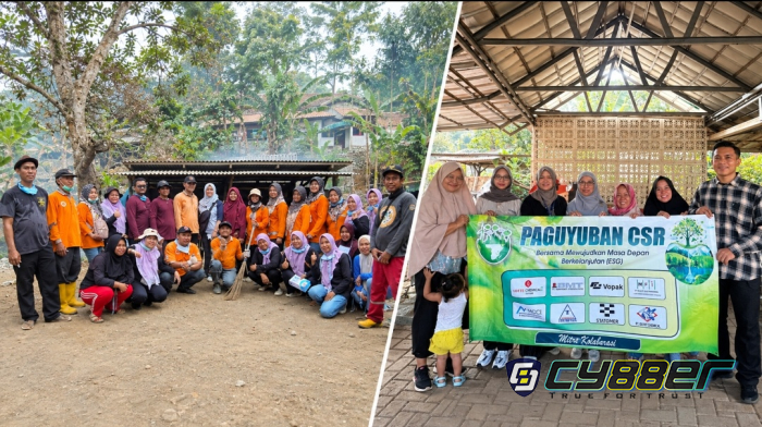Paguyuban CSR Industri Merak dan Youth of Cilegon Bersama Warga Gerem Gelar Aksi Bersih Lingkungan