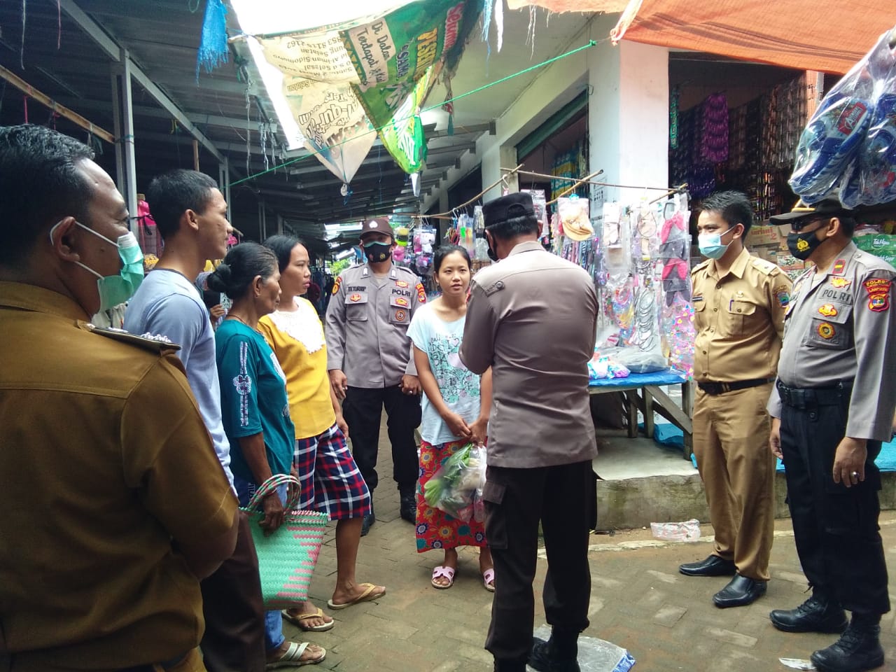 Masyarakat Belum Sadar Bahaya Covid 19, Polres Lamsel Terus Giat Ops Yustisi