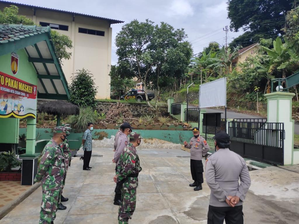 Apel Bersama 3 Pilar Dalam Rangka Pelaksanaan Ops Yustisi di Wilayah Kecamatan Dayeuhluhur
