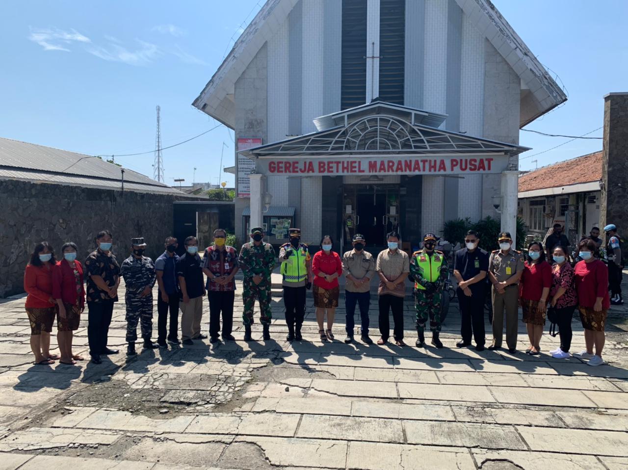 Kapolres Tegal Kota Bersama Tiga Pilar Sambangi Kegiatan Perayaan Paskah