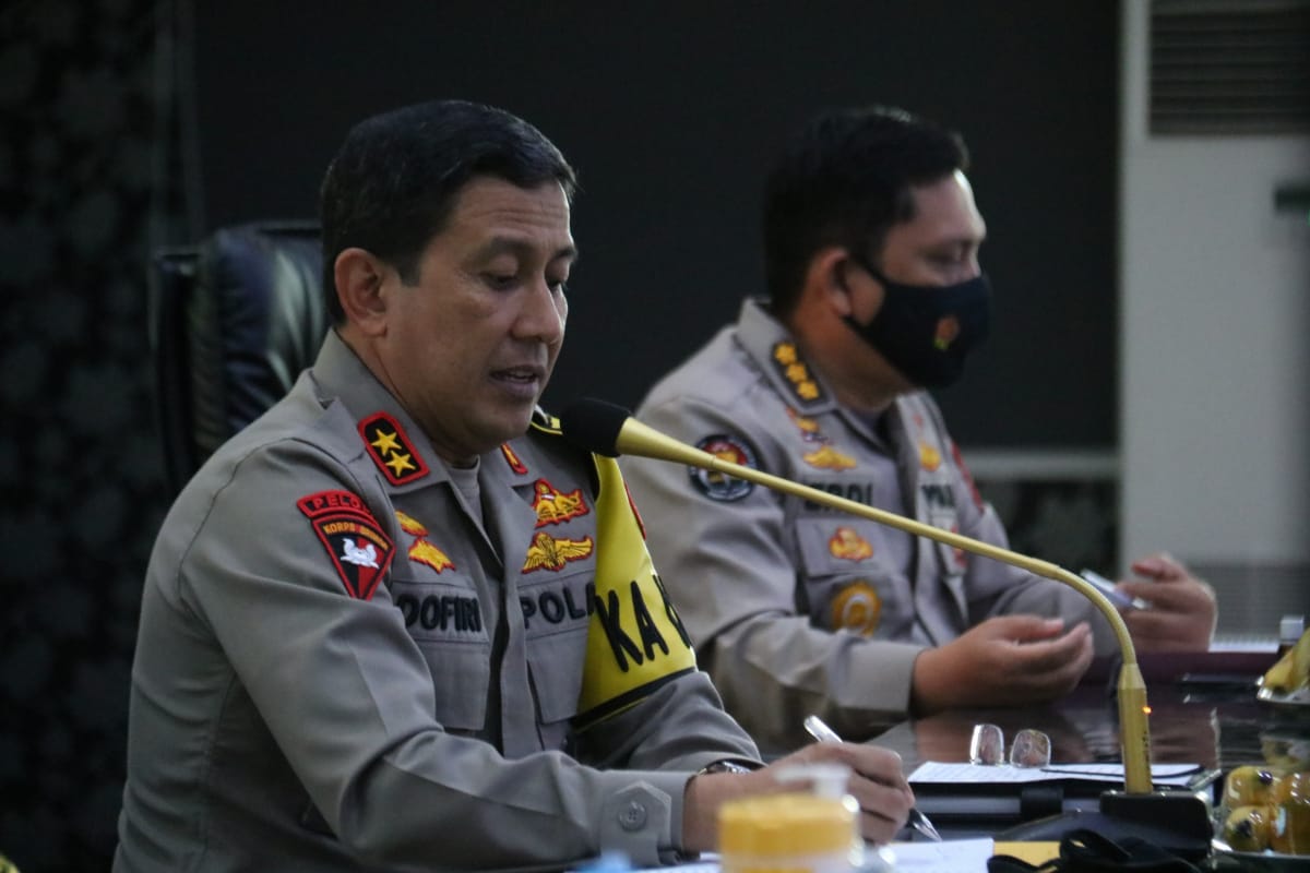 Kapolda Jabar Pimpin Konferensi Pers Akhir Tahun 2020 Sebagai Wujud Transparansi dan Akuntabilitas Polda Jabar