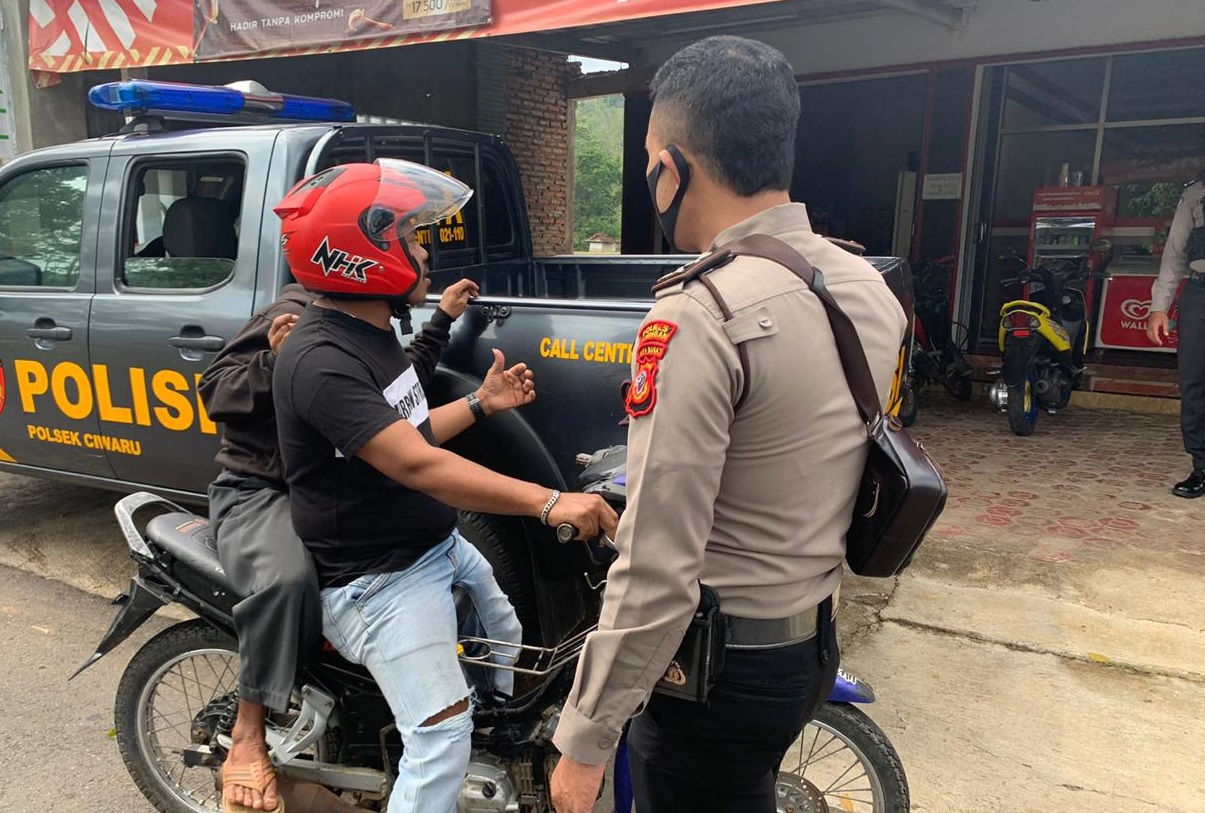 25 Orang Pelanggar Terjaring Dalam Ops Yustisi di Wilkum Polres Kuningan Polda Jabar
