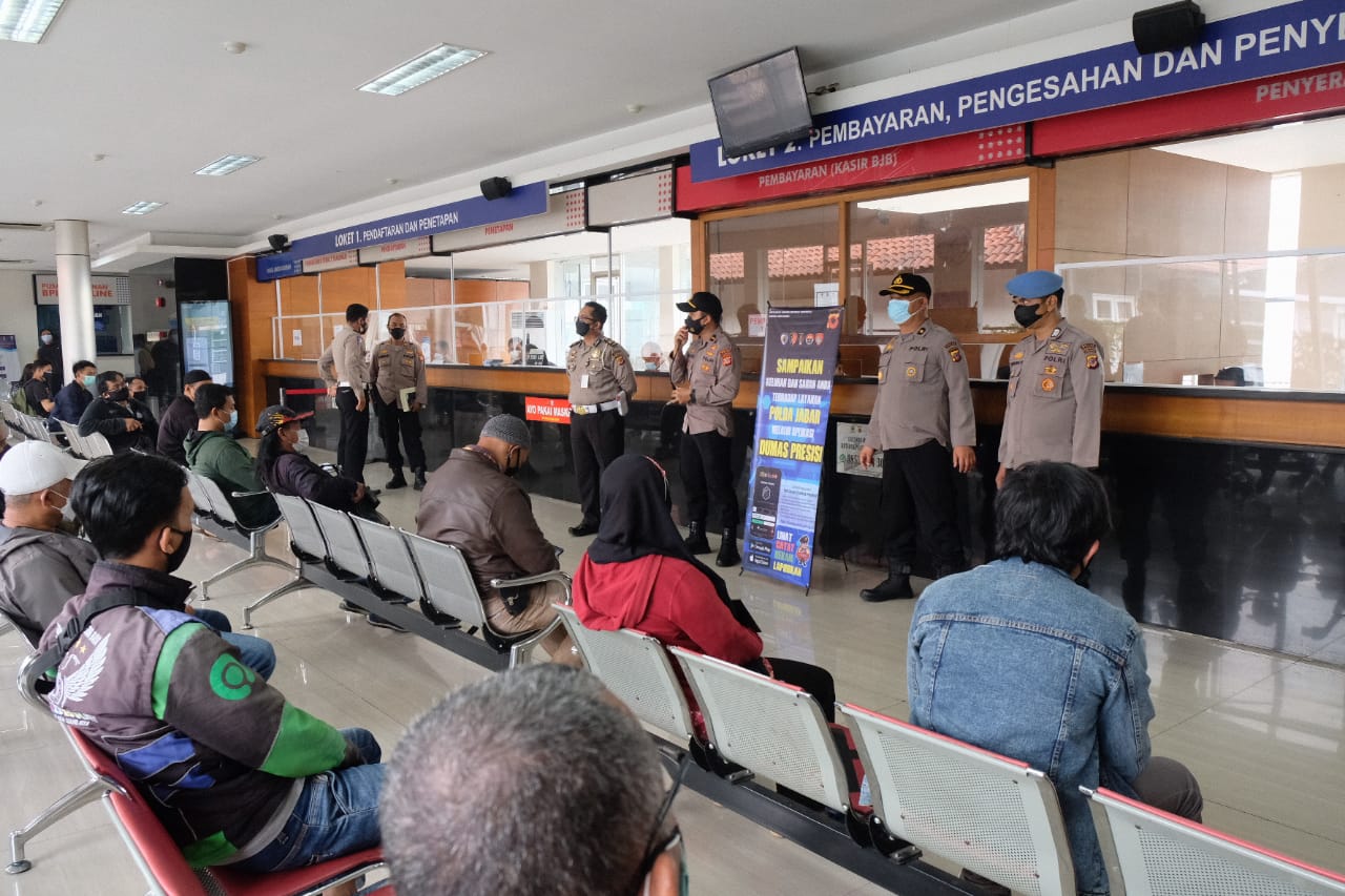 Sosialisasi Aplikasi E - Dumas Presisi di Wilayah Polda Jawa Barat