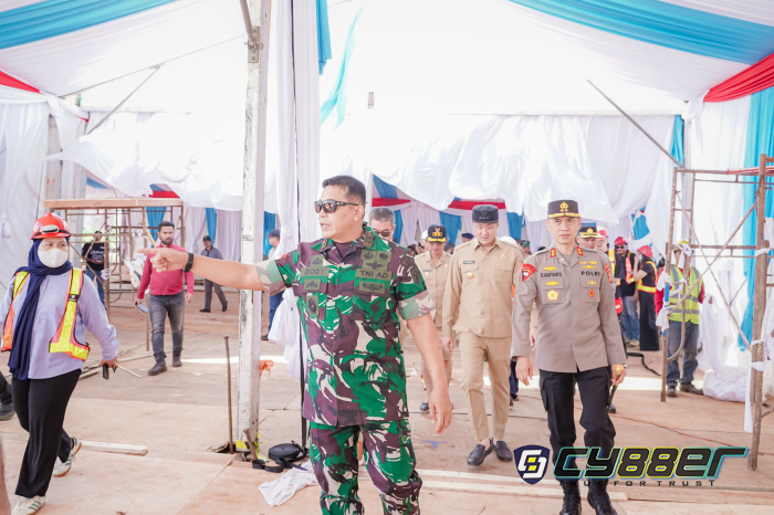 Final Check Groundbreaking Blok Masela, Pangdam XV/Pattimura Pastikan Seluruh Fasilitas dan Pengamanan Siap