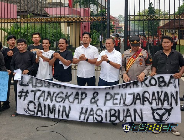 Geruduk Polda Sumut, AMPD Sumut : Labura Darurat Narkoba, Tangkap Proses Saimin Harahap