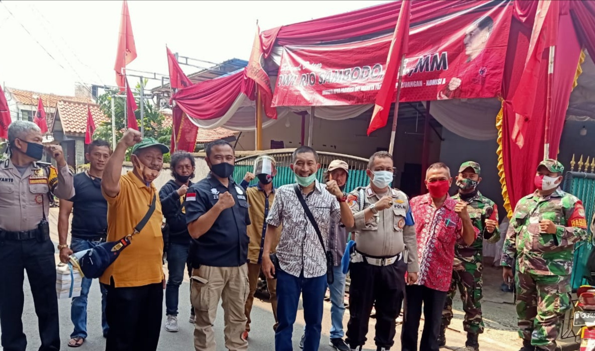 Monitoring Pengamanan Wilayah Polsek Pulogadung, Reses Bersama Warga Dengan Anggota DPRD DKI Jakarta
