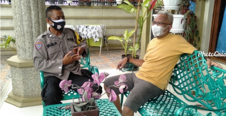Bhabinkamtibmas Se-Resor Sumedang akan Mendata Seluruh Pemudik yang Masuk