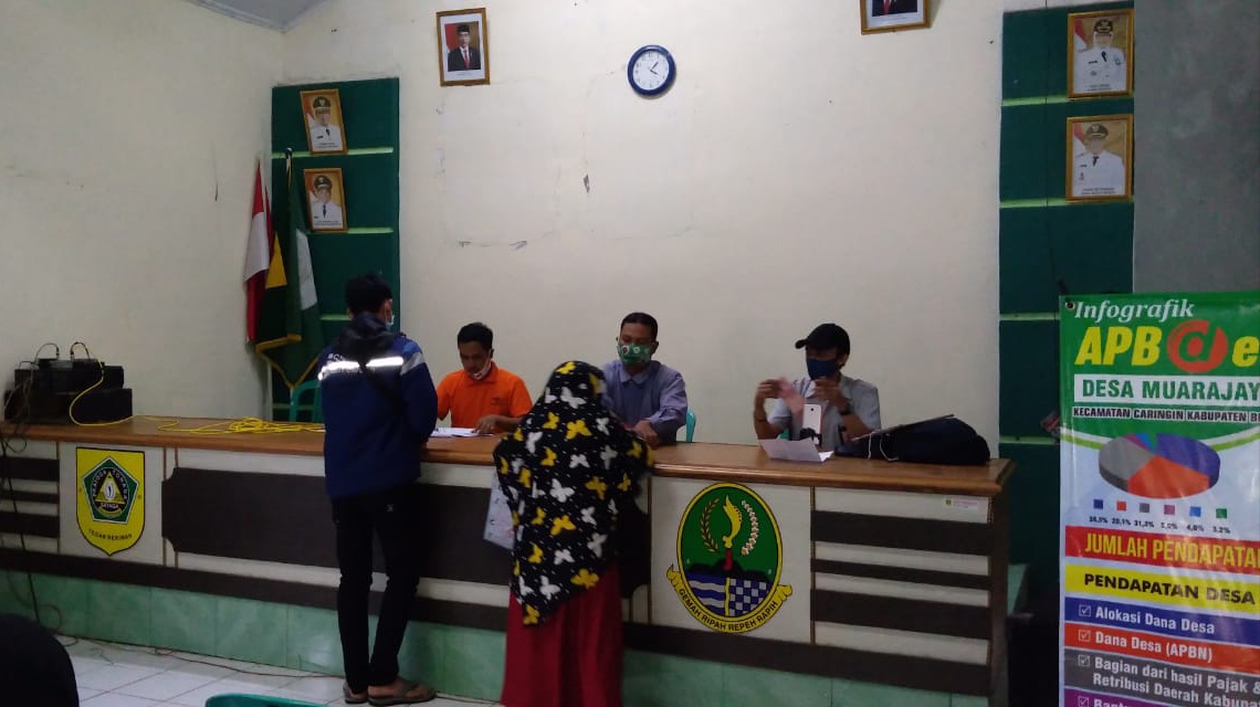 PT.POS Indonesia Alihkan Penyaluran BST Kemensos Ke Kantor Desa