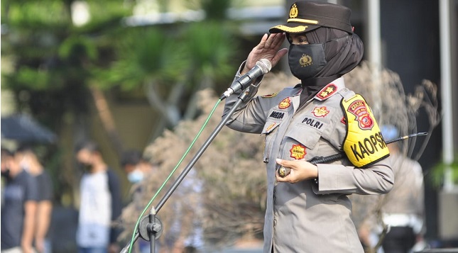 May Day, Kapolres Banjar Polda Jabar Pimpin Apel Siaga
