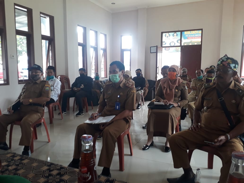 Tim GTPP Covid-19 Kecamatan Cipaku Gelar Rapat Pembentukan Satuan Tugas 
