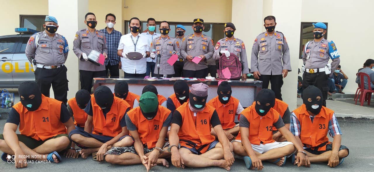 Wakapolres Lamsel: Tidak Ada Penangguhan yang Tertangkap Saat Berjudi
