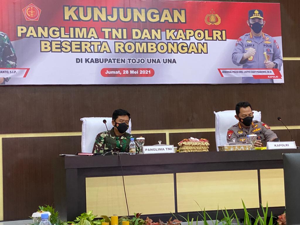 Motivasi Satgas Madago Raya, Panglima TNI dan Kapolri: Negara Takkan Kalah dari Teroris