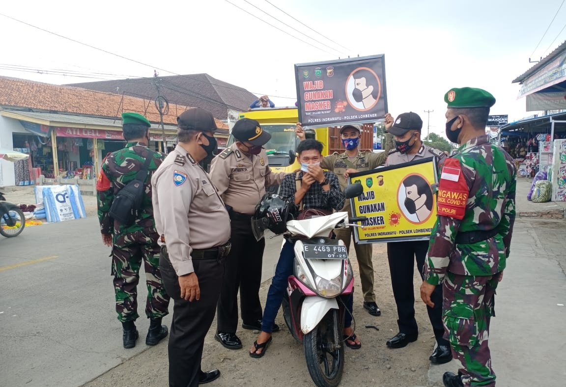 Giat Ops Aman Nusa II dalam Bentuk War-war Himbauan Pendisiplinan Masyarakat