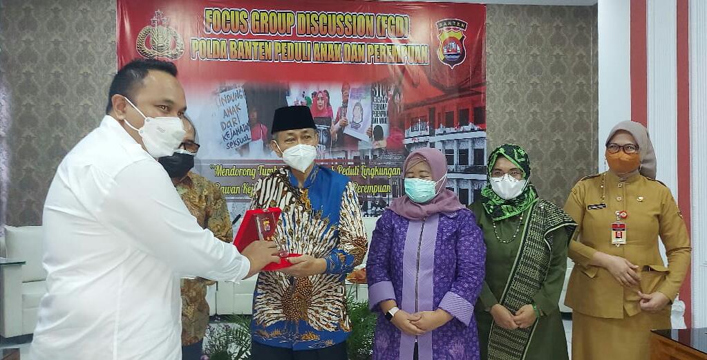 Polda Bentuk Kelompok Peduli Anak dan Perempuan di Provinsi Banten