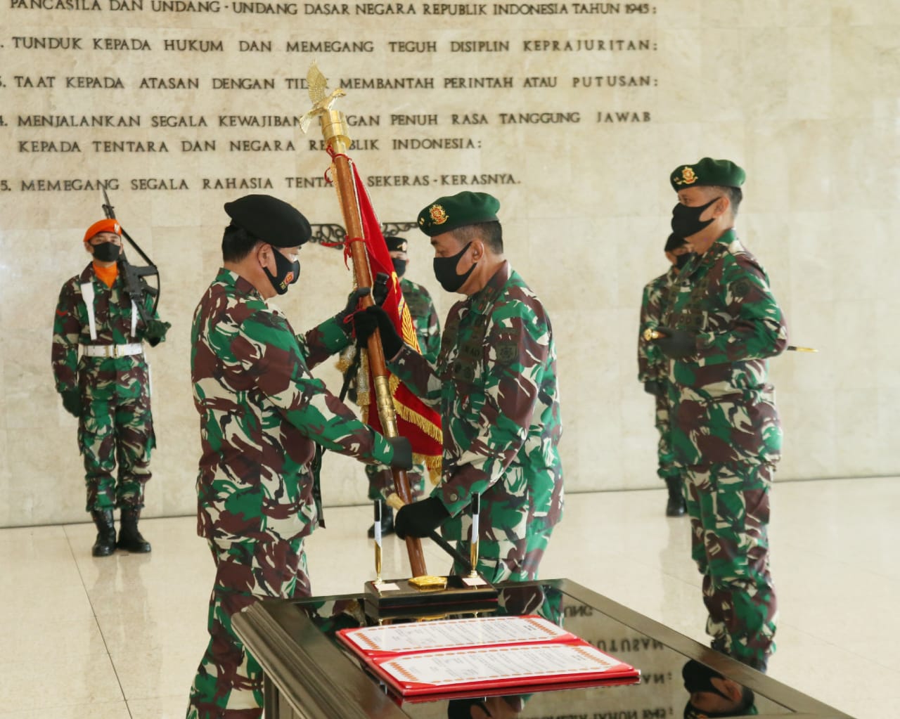 Panglima TNI Pimpin Alih Kodal PPRC TNI
