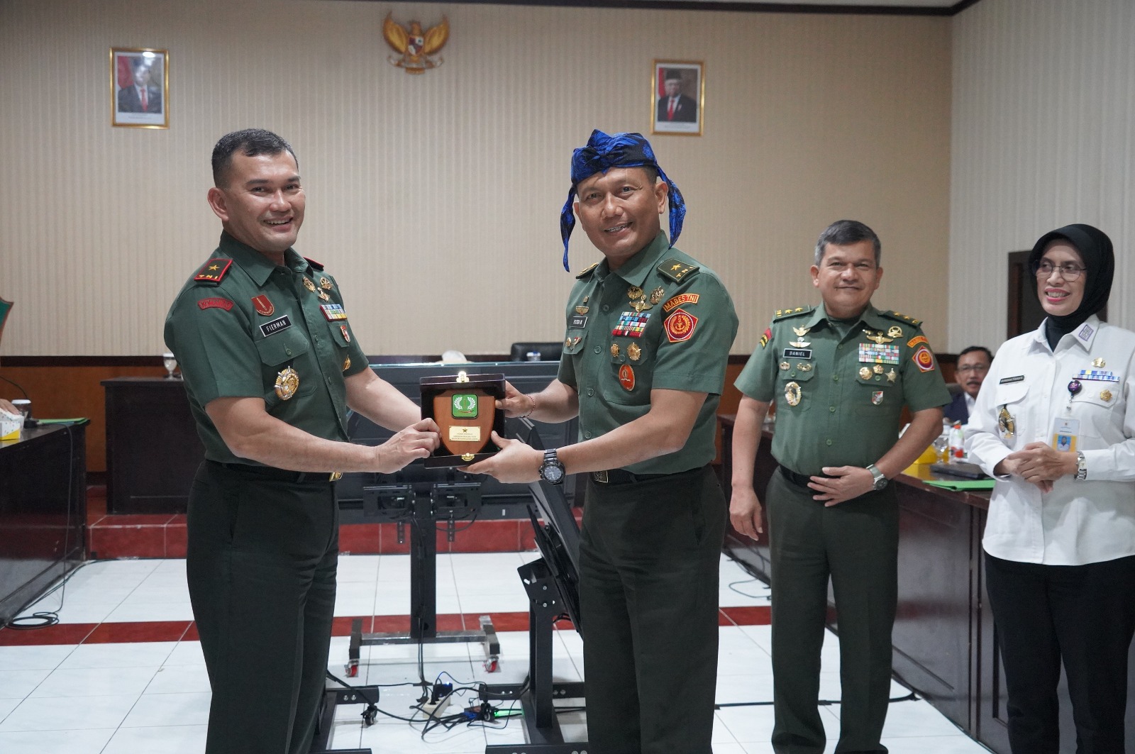 Terima Kunjungan SSDN PPRA LXVII Lemhanas RI Tahun 2024, Danrem 064/MY Jelaskan Wujud Nyata Korem 064/MY di Tengah Masyarakat