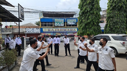 Staf Ahli Mentri Hukum dan HAM Kunjungi Rutan Kelas IIB Serang