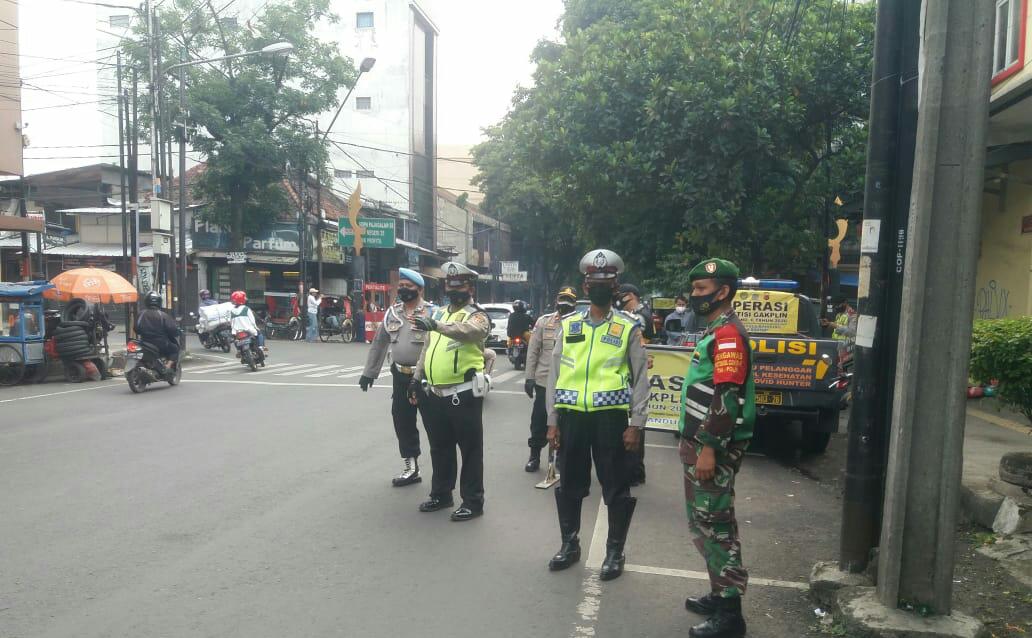 Polrestabes Bandung Polda Jabar Ops Yustisi Gaktiplin Inpres No 6 Tahun 2020