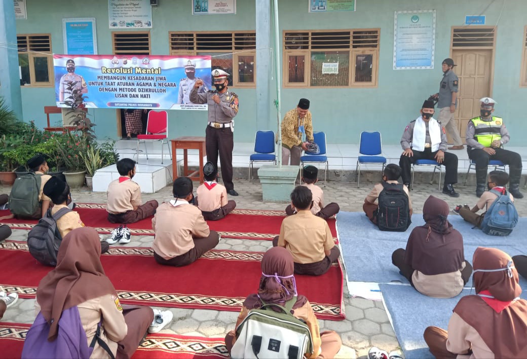 Pelajar Harus Jadi Relawan Pelopor, Ini Harapan Satlantas Polres Indramayu