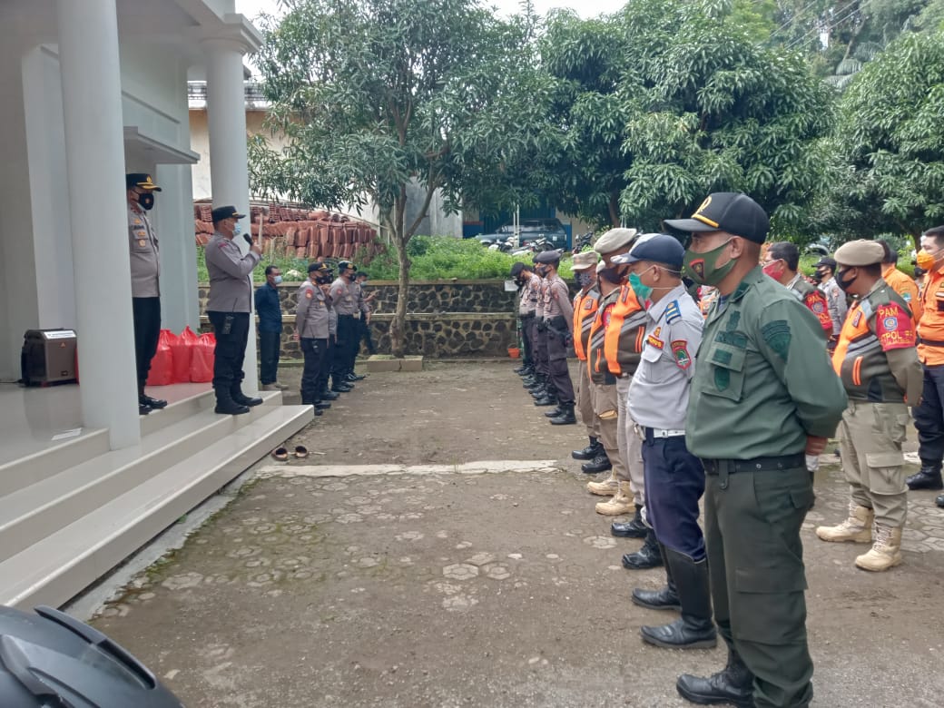 Wakapolres Majalengka Polda Jabar Pimpin Pengamananan Kunjungan Menteri LHK di RPH Cihaur Sukamenak