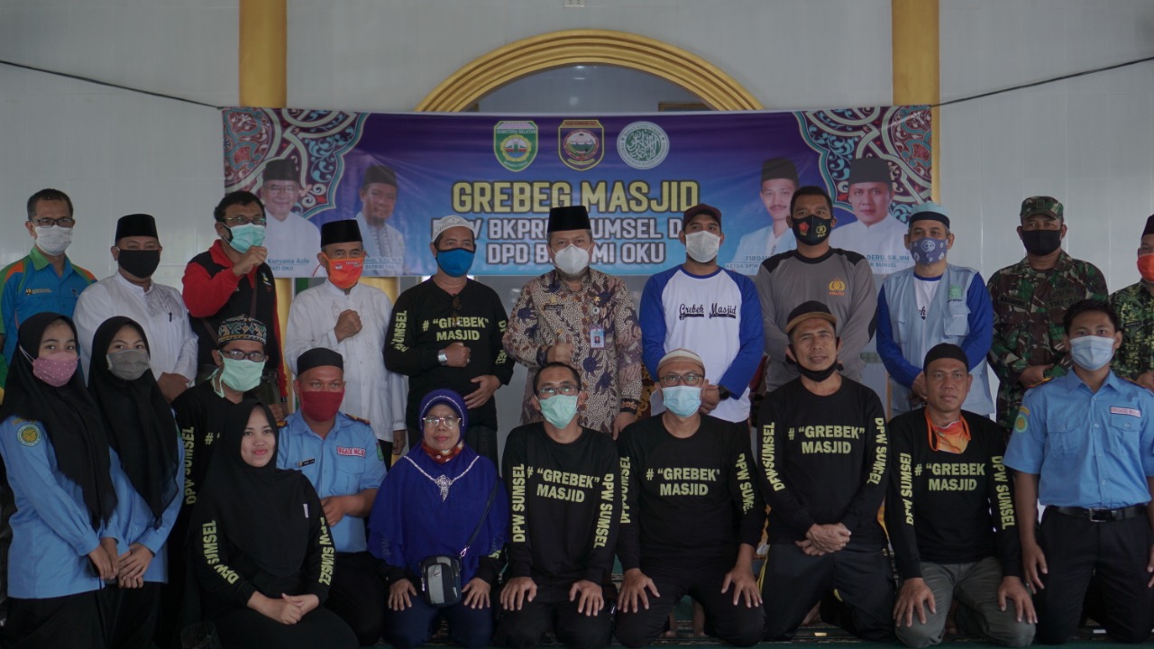 DPW BKPRMI Sumsel Berikan Contoh Yang Baik Kegiatan Grebek Masjid. 