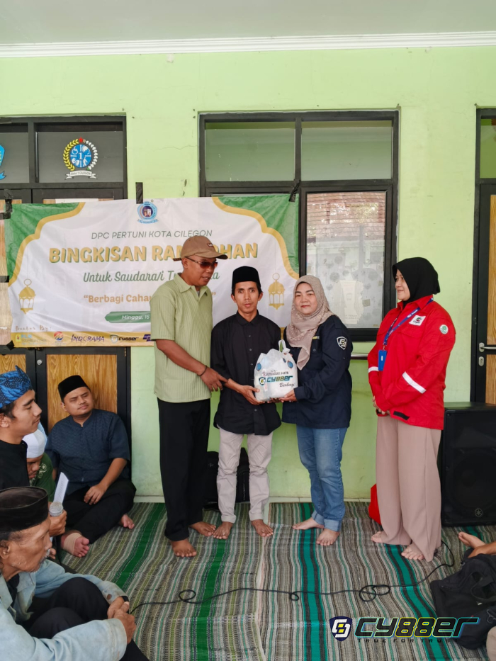 CYBER88 Hadir Membersamai PERTUNI Cilegon, Perkuat Silaturahmi dan Solidaritas Penyandang Tunanetra