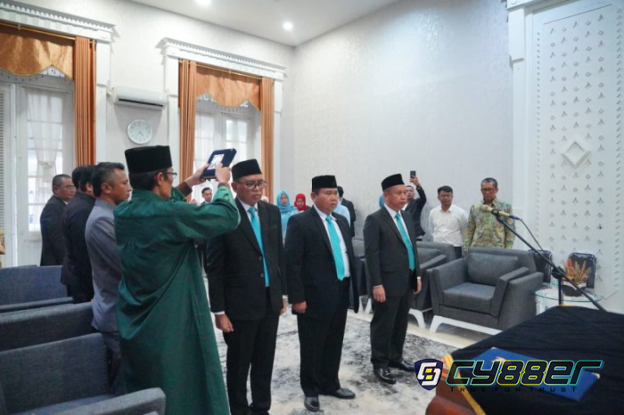 Pelantikan Direksi Perumda Air Minum Tirta Intan Kabupaten Garut