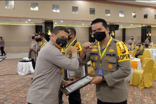 Polres Inhu Raih Dua Penghargaan Dari Kapolda Riau