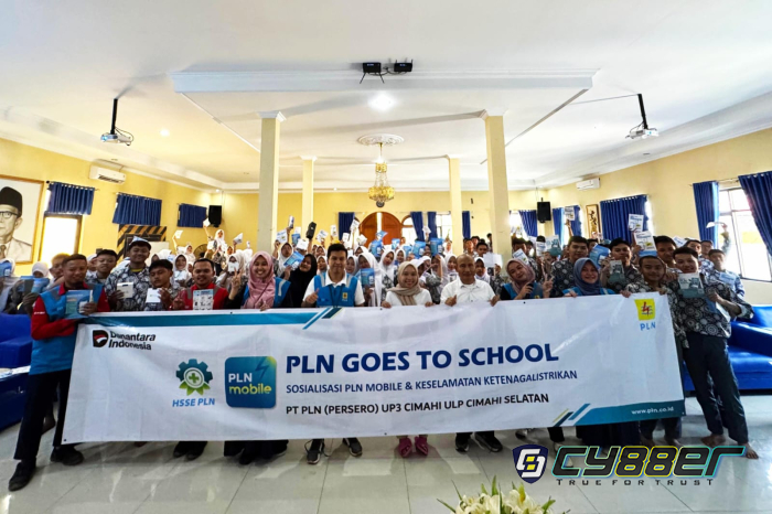 PLN ULP Cimahi Selatan Edukasi Siswa SMK Wiraswasta Cimahi lewat Program PLN Goes to School