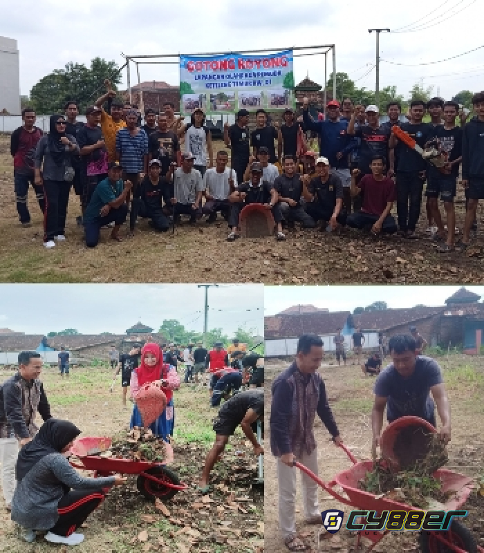Antusias Pemuda RW 01 Gotong Royong Ciptakan Sarana Olahraga untuk Warga