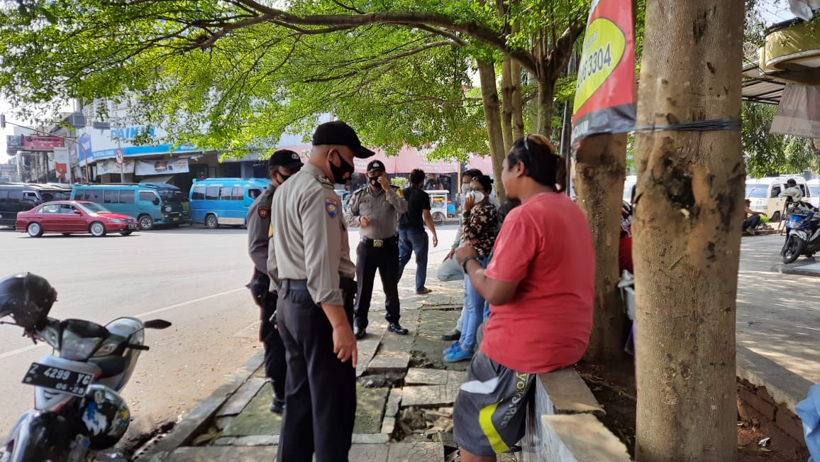 Polres Ciamis Polda Jabar Patroli, Himbau 3M di Pasar Subuh dan BMX