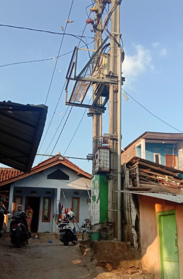 PLN Unit Pelayanan Listrik Ujung Berung, Diduga Serobot Tanah Warga